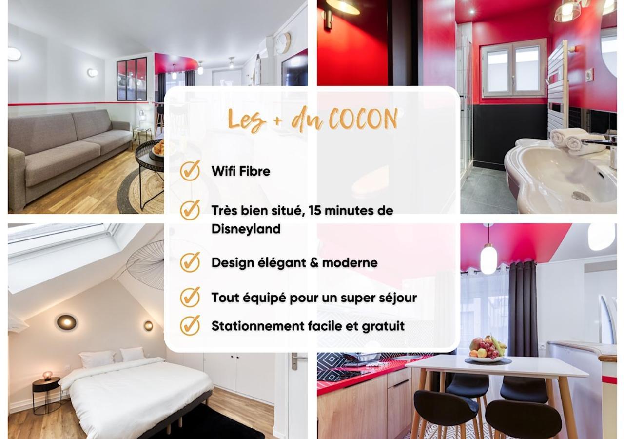 Le Cocon- Confort & Cosy A Proximite De Disneyland Chessy  Eksteriør billede